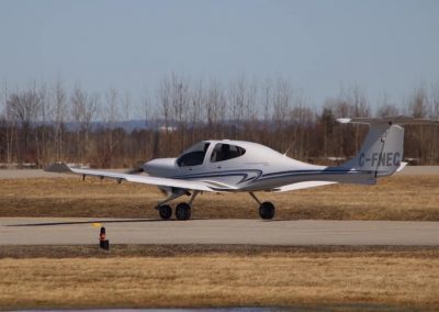 DA40 Takeoff TB